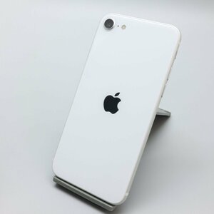 Apple iPhoneSE 128GB (第2世代) White A2296 MHGU3J/A バッテリ82% ■SIMフリー★Joshin9596【1円開始・送料無料】