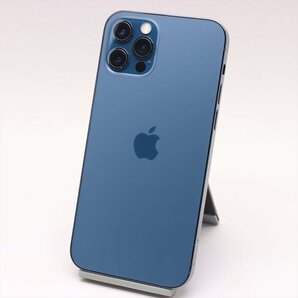 Apple iPhone12 Pro 128GB Pacific Blue A2406 MGM83J/A バッテリ78% ■ドコモ★Joshin9886【1円開始・送料無料】の画像1