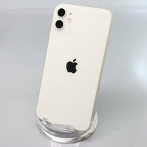 Apple iPhone11 128GB White A2221 MWM22J/A バッテリ75% ■ソフトバンク★Joshin1007【1円開始・送料無料】_画像1