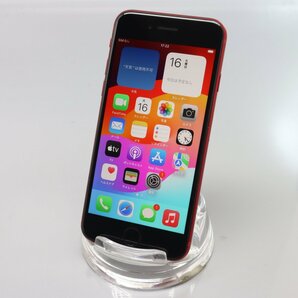 Apple iPhoneSE 64GB (第3世代) (PRODUCT)RED A2782 MMYE3J/A バッテリ91% ■SIMフリー★Joshin1334【1円開始・送料無料】の画像2