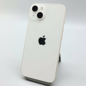 Apple iPhone13 128GB Starlight A2631 MLND3J/A バッテリ85% ■SIMフリー★Joshin1830【1円開始・送料無料】