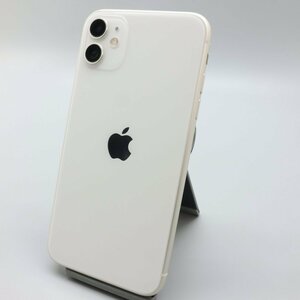 Apple iPhone11 128GB White A2221 MWM22J/A バッテリ81% ■SIMフリー★Joshin8480【1円開始・送料無料】