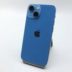 Apple iPhone13 mini 128GB Blue A2626 MLJH3J/A バッテリ84% ■SIMフリー★Joshin3102【1円開始・送料無料】の画像1