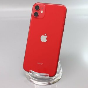 Apple iPhone11 128GB (PRODUCT)RED A2221 MWM32J/A バッテリ69% ■ソフトバンク★Joshin(ジャンク)9610【1円開始・送料無料】