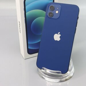 Apple iPhone12 64GB Blue A2402 MGHR3J/A バッテリ89% ■SIMフリー★Joshin7741【1円開始・送料無料】