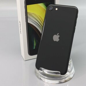 Apple iPhoneSE 64GB (第2世代) Black A2296 MHGP3J/A バッテリ77% ■SIMフリー★Joshin8848【1円開始・送料無料】の画像1