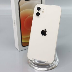 Apple iPhone12 64GB White A2402 MGHP3J/A バッテリ90% ■SIMフリー★Joshin5404【1円開始・送料無料】の画像1