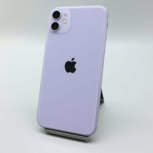 Apple iPhone11 128GB Purple A2221 MWM52J/A バッテリ78% ■ソフトバンク★Joshin9207【1円開始・送料無料】