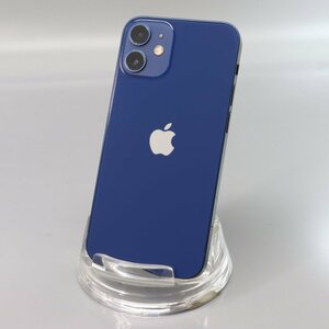 Apple iPhone12 mini 64GB Blue A2398 MGAP3J/A バッテリ74% ■SIMフリー★Joshin6984【1円開始・送料無料】