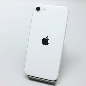 Apple iPhoneSE 128GB (第2世代) White A2296 MHGU3J/A バッテリ77% ■SIMフリー★Joshin4130【1円開始・送料無料】の画像1