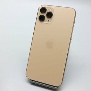 Apple iPhone11 Pro 256GB Gold A2215 MWC92J/A батарея 71% #SIM свободный *Joshin6249[1 иен начало * бесплатная доставка ]