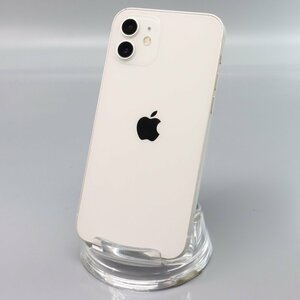 Apple iPhone12 128GB White A2402 MGHV3J/A バッテリ80% ■SIMフリー★Joshin(ジャンク)7078【1円開始・送料無料】