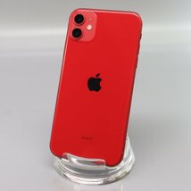 Apple iPhone11 64GB (PRODUCT)RED A2221 MWLV2J/A バッテリ78% ■SIMフリー★Joshin5131【1円開始・送料無料】_画像1