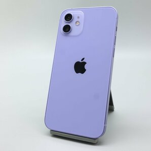 Apple iPhone12 128GB Purple A2402 MJNJ3J/A バッテリ80% ■ドコモ★Joshin0020【1円開始・送料無料】の画像1