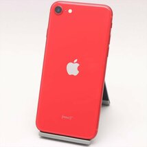 Apple iPhoneSE 64GB (第2世代) (PRODUCT)RED A2296 MX9U2J/A バッテリ79% ■SIMフリー★Joshin6776【1円開始・送料無料】_画像1