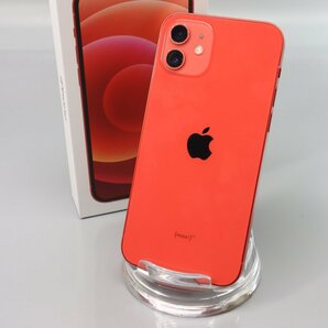 Apple iPhone12 128GB (PRODUCT)RED A2402 MGHW3J/A バッテリ78% ■SIMフリー★Joshin8240【1円開始・送料無料】の画像1