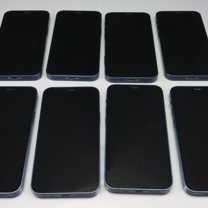 Apple iPhone12 mini 64GB Blue 計8台セット A2398 3H478J/A ■Y!mobile ワイモバイル★Joshin(ジャンク)6703【1円開始・送料無料】の画像2