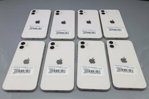 Apple iPhone12 64GB White 計8台セット A2402 3H516J/A ■Y!mobileワイモバイル★Joshin(ジャンク)2225【1円開始・送料無料】