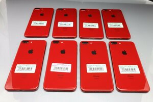 Apple iPhone8 Plus 64GB (PRODUCT)RED 計8台セット A1898 MRTL2J/A ■SIMフリー★Joshin(ジャンク)0210【1円開始・送料無料】