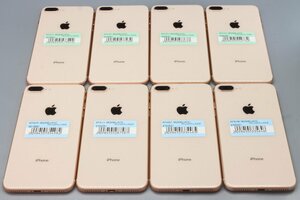 Apple iPhone8 Plus 64GB Gold 8台セット A1898 MQ9M2J/A ■ドコモ★Joshin(ジャンク)3492【1円開始・送料無料】