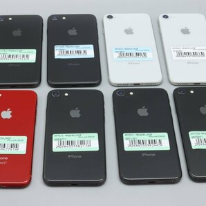 Apple iPhone8 256GB Space Gray / Silver / RED 合計8台セット A1906 MQ842J/A ■SIMフリー★Joshin(ジャンク)6462【1円開始・送料無料】の画像1