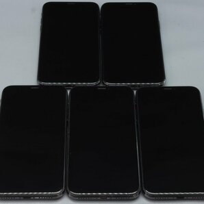 Apple iPhoneX 64GB Space Gray 5台セット A1902 MQAX2J/A ■ドコモ★Joshin(ジャンク)6702【1円開始・送料無料】の画像2