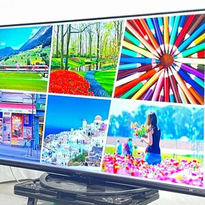 60インチ液晶4Kテレビ SHARP 4T-C60AN1(2019年製造)HDR/倍速駆動/Net動画 ■シャープ AQUOS★Joshin9443●1円開始・直接引渡可の画像3