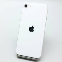 Apple iPhoneSE 128GB (第2世代) White A2296 MHGU3J/A バッテリ84% ■SIMフリー★Joshin6366【1円開始・送料無料】_画像1