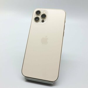 Apple iPhone12 Pro 512GB Gold A2406 MGMH3J/A バッテリ77% ■SIMフリー★Joshin3828【1円開始・送料無料】