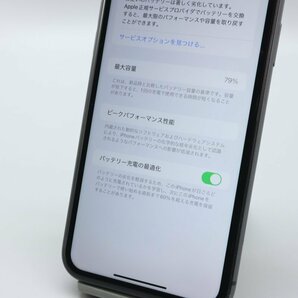 Apple iPhone11 128GB Black A2221 MWM02J/A バッテリ79% ■SIMフリー★Joshin7720【1円開始・送料無料】の画像5