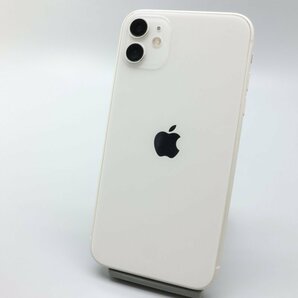 Apple iPhone11 64GB White A2221 MWLU2J/A バッテリ79% ■SIMフリー★Joshin7769【1円開始・送料無料】の画像1