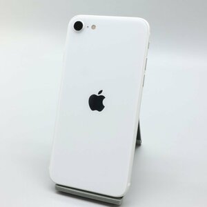 Apple iPhoneSE 128GB (第2世代) White A2296 MXD12J/A バッテリ89% ■SIMフリー★Joshin(ジャンク)1651【1円開始・送料無料】