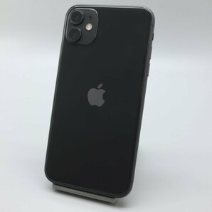 Apple iPhone11 64GB Black A2221 MHDA3J/A バッテリ83% ■SIMフリー★Joshin1728【1円開始・送料無料】の画像1