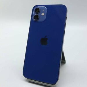 Apple iPhone12 64GB Blue A2402 MGHR3J/A バッテリ84% ■SIMフリー★Joshin2568【1円開始・送料無料】