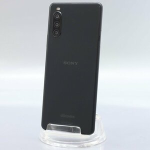 Sony Mobile Xperia 10 II SO-41A черный # DoCoMo *Joshin9250[1 иен начало * бесплатная доставка ]