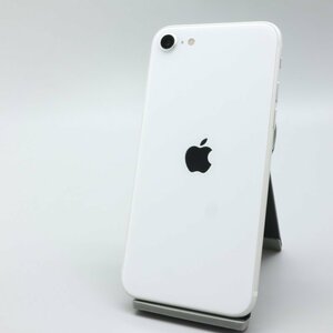 Apple iPhoneSE 128GB (第2世代) White A2296 MXD12J/A バッテリ80% ■ドコモ★Joshin9179【1円開始・送料無料】