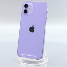 Apple iPhone12 64GB Purple A2402 MJNH3J/A バッテリ83% ■au★Joshin8741【1円開始・送料無料】_画像1