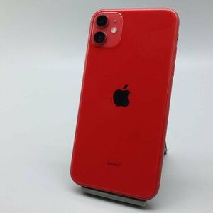 Apple iPhone11 128GB (PRODUCT)RED A2221 MWM32J/A バッテリ78% ■ソフトバンク★Joshin2994【1円開始・送料無料】