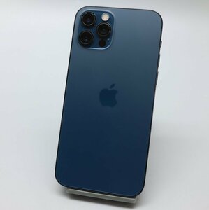 Apple iPhone12 Pro 256GB Pacific Blue A2406 MGMD3J/A バッテリ78% ■SIMフリー★Joshin5205【1円開始・送料無料】