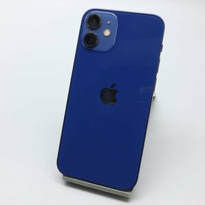 Apple iPhone12 mini 64GB Blue A2398 MGAP3J/A バッテリ82% ■SIMフリー★Joshin8229【1円開始・送料無料】の画像1