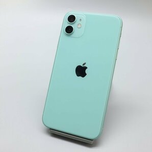 Apple iPhone11 64GB Green A2221 MWLY2J/A バッテリ80% ■ドコモ★Joshin0385【1円開始・送料無料】の画像1