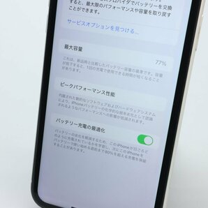 Apple iPhone11 128GB White A2221 MWM22J/A バッテリ77% ■ドコモ★Joshin7261【1円開始・送料無料】の画像5