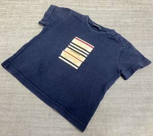 【バーバリー BURBERRY 90cm】半袖Tシャツ　#28378