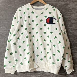 supreme champion 12aw スター柄クルーネックスウェットStars Crewneck xl ビッグサイズ 古着 シュプリーム アーカイブ オールド