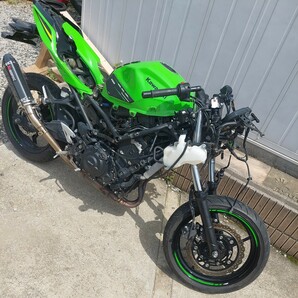 埼玉 Ninja400 ニンジャ400 EX400G 事故車 部品取り 書無 実働 埼玉 検索ニンジャ250の画像1