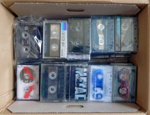 # Showa era # cassette tape #49ps.@# used #