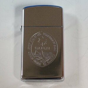 中古 ZIPPO オイルライター 4個まとめて 1990年 1998年 GUAM AMERICAN WEST ケース付の画像4