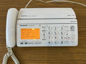 管S240424 j ☆ Panasonic KX-PW320-W 2.4GHz CORDLESS 親機のみ　通電確認済み☆★