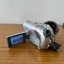 管 S240415 L ★キヤノン Canon iVIS HR10 DVD方式 撮影再生OK ☆★ _画像5