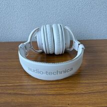 管 S240418 i ★ 【中古】 audio technica オーディオテクニカ DJヘッドホン ホワイト ATH-PRO5X WH ☆★ _画像5